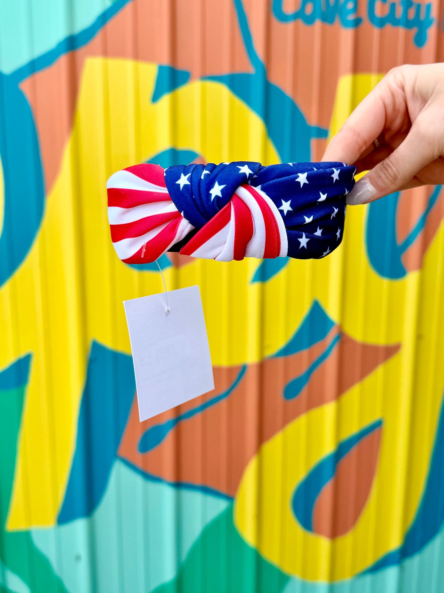 Red White & Blue Flag Headband