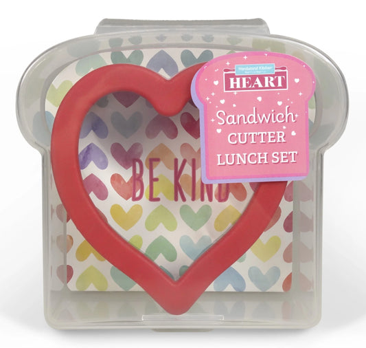 Sandwich Cutter Lunch Sets - Heart
