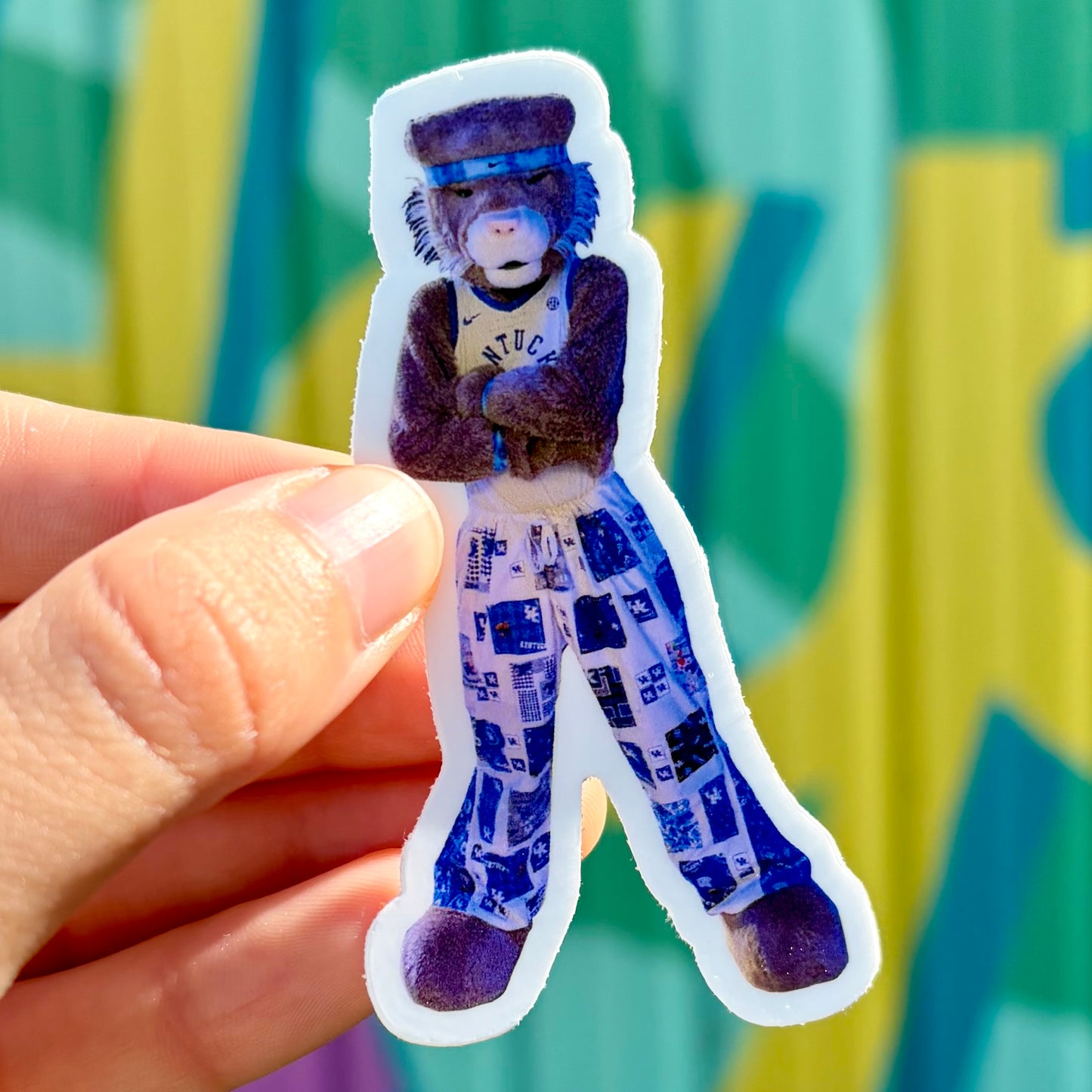Wildcat Mascot Sticker