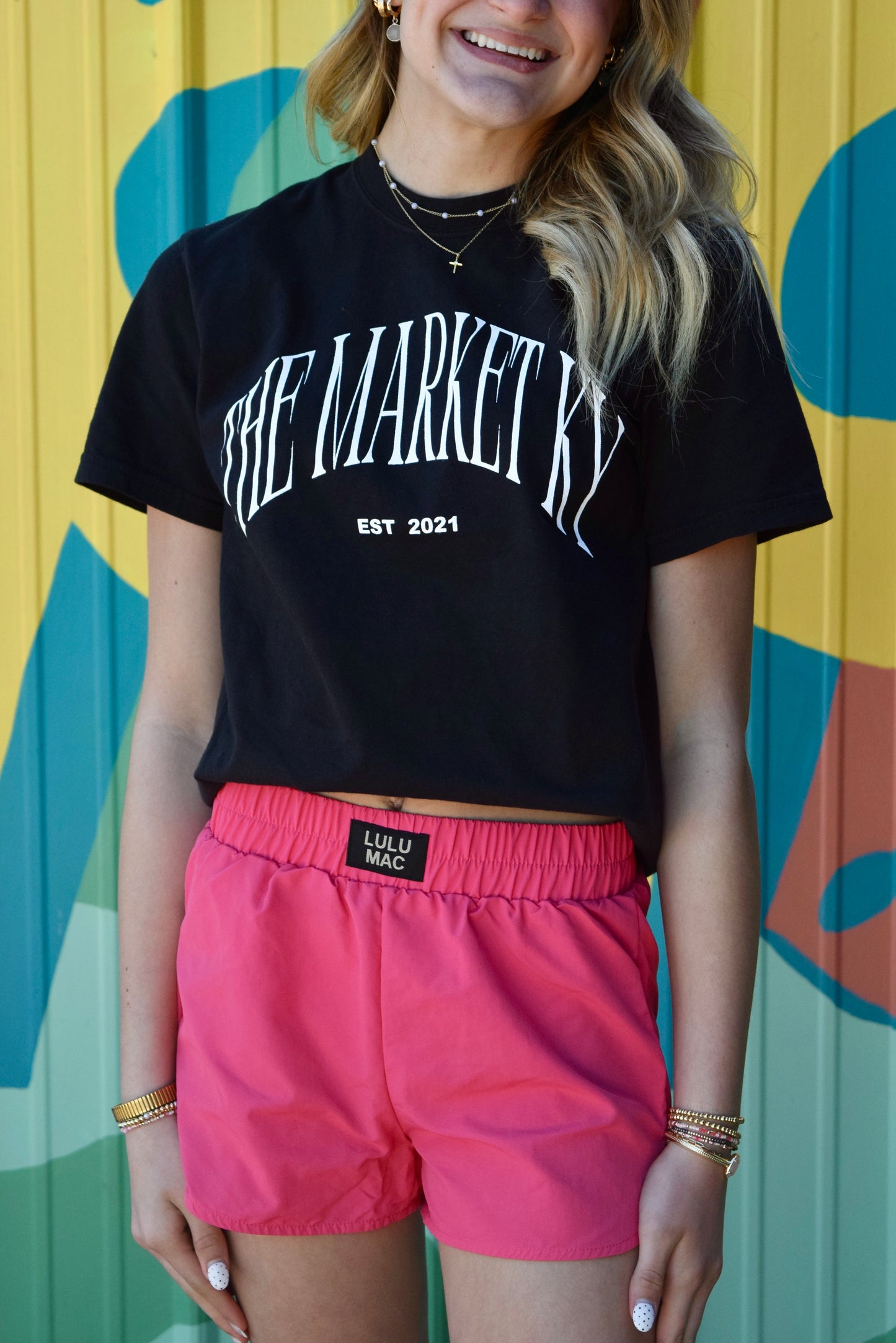 Lulu Mac Kids Shorts - Hot Pink