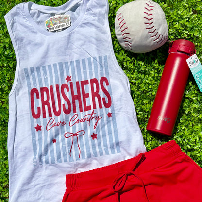 Cave Country Crushers Preppy Bow Tank