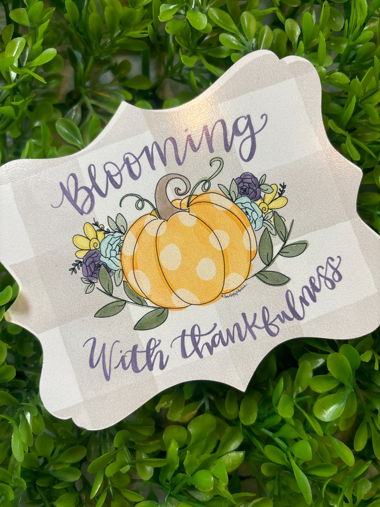 Blooming with Thankfulness Mini Attachment