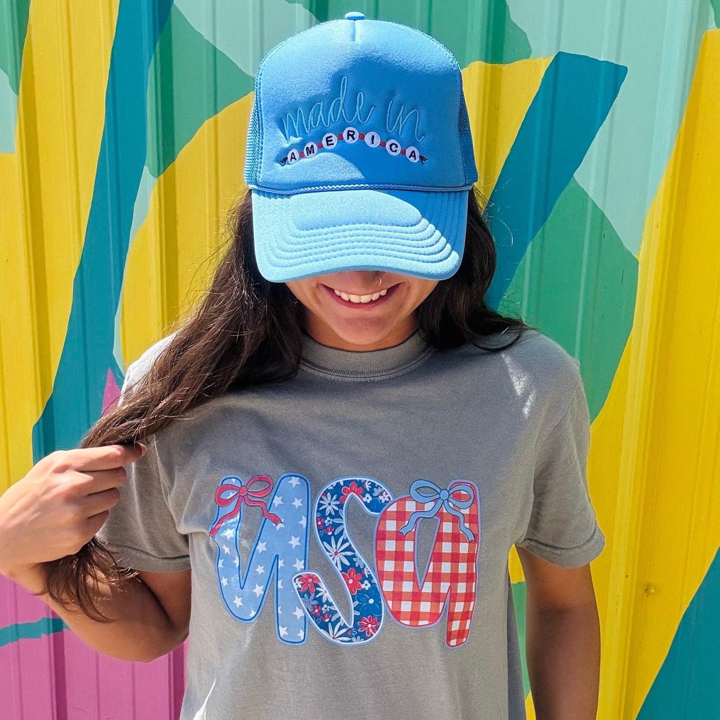 USA Cutesy Comfort Colors Tee