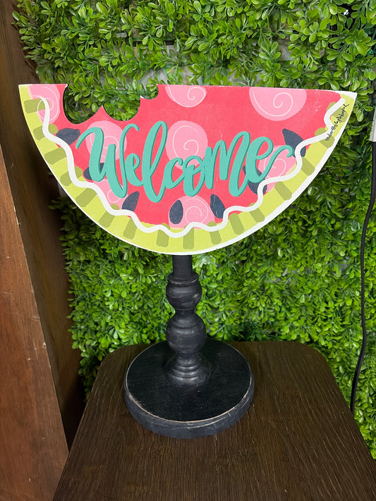 Welcome Watermelon Topper