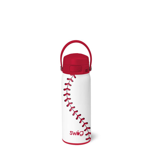 Swig Baseball Leakproof EZ Fill Bottle 18oz
