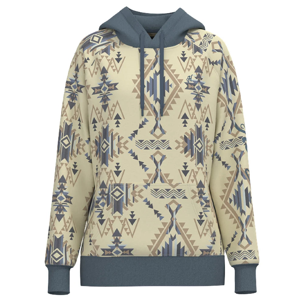 Hooey Legendary Hoody - Cream/Aztec
