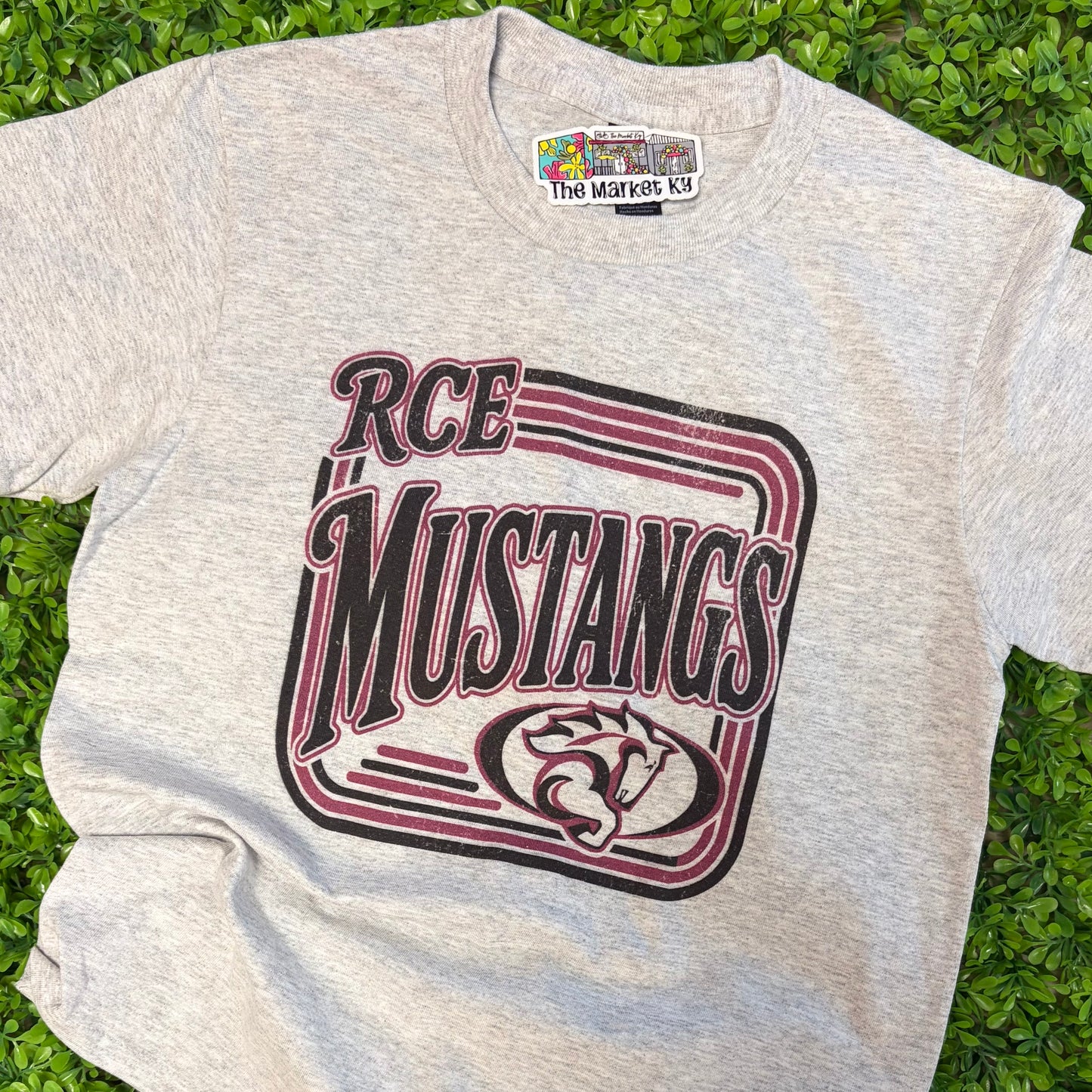 RCE Mustangs Retro Tee (Youth & Adult)
