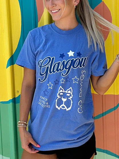 Glasgow Scotties Go Dawgs Comfort Colors Tee