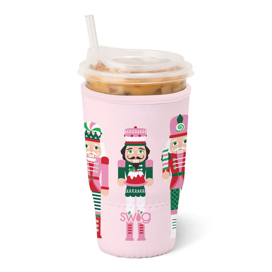 Sugar Plum Soldiers Swig Iced Cup Coolie (Large)