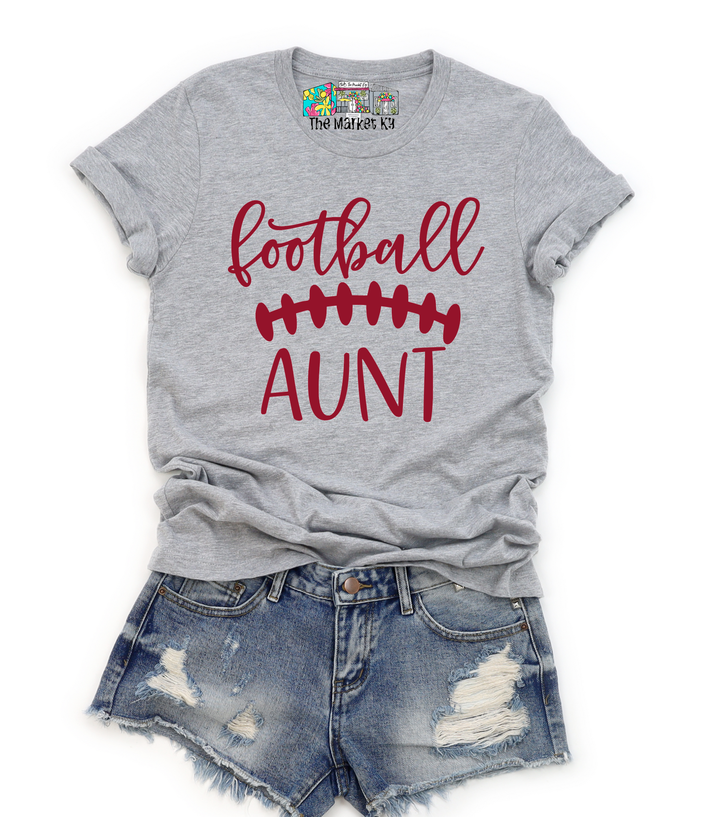 Football Aunt Tshirt