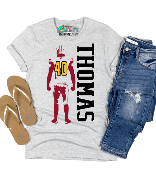 Custom Football Player Tshirt
