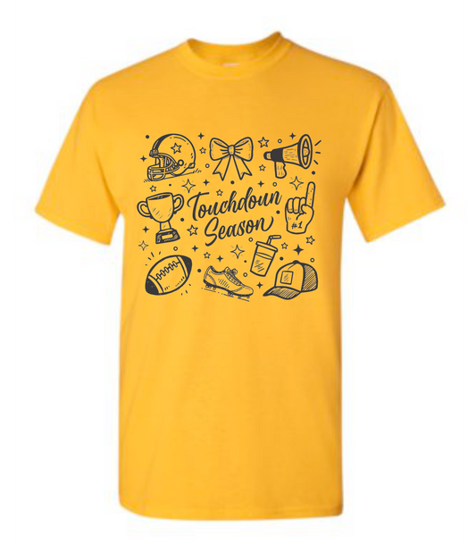 Football Doodles Tshirt (Youth & Adult)