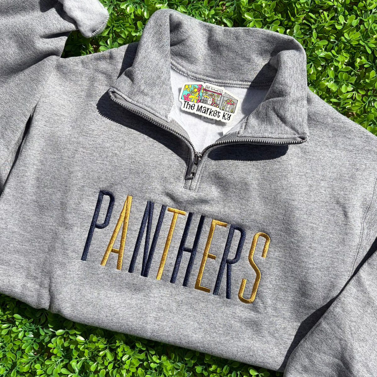 Panthers Embroidered Quarter Zip