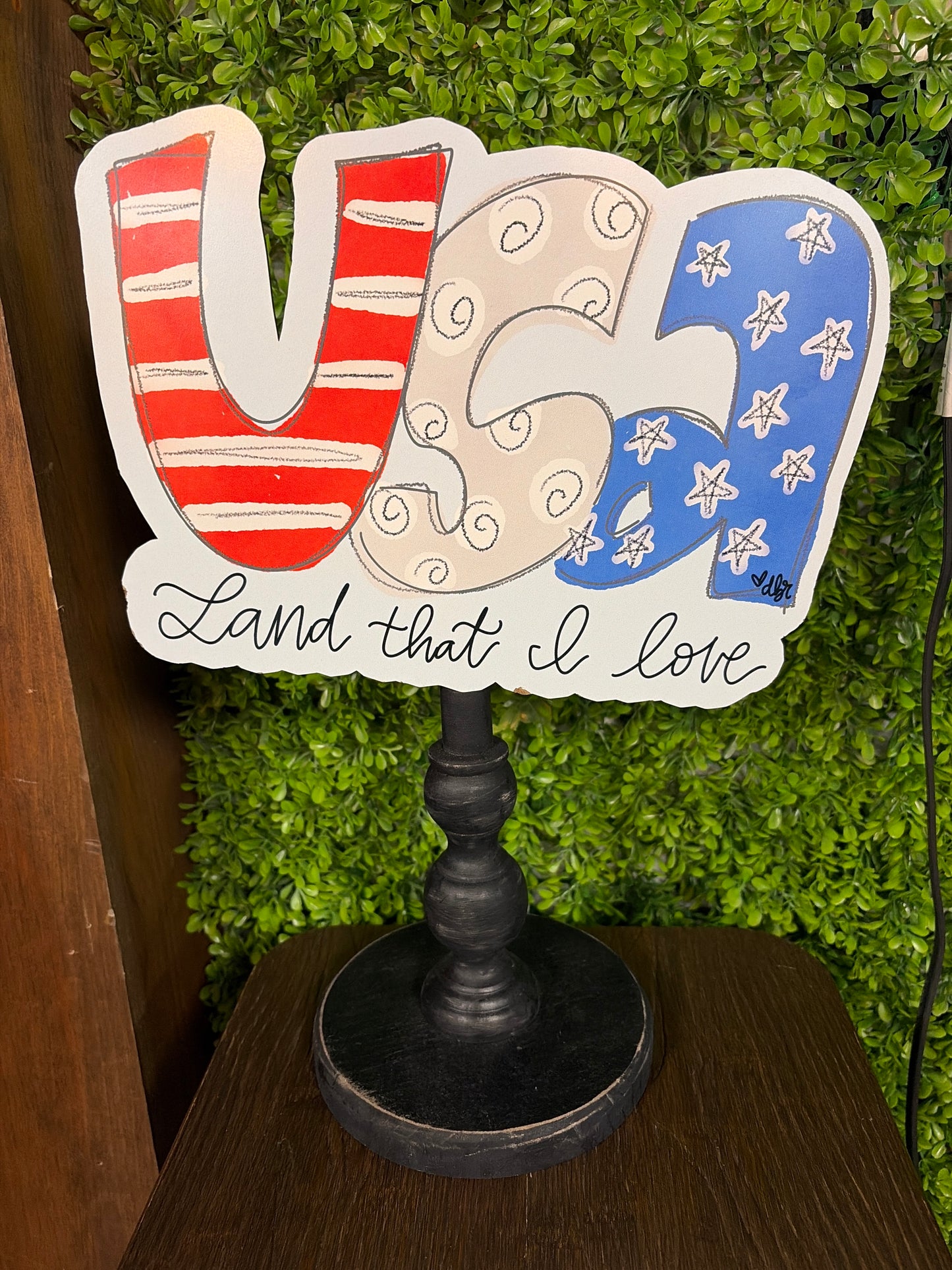 USA Land That I Love Topper