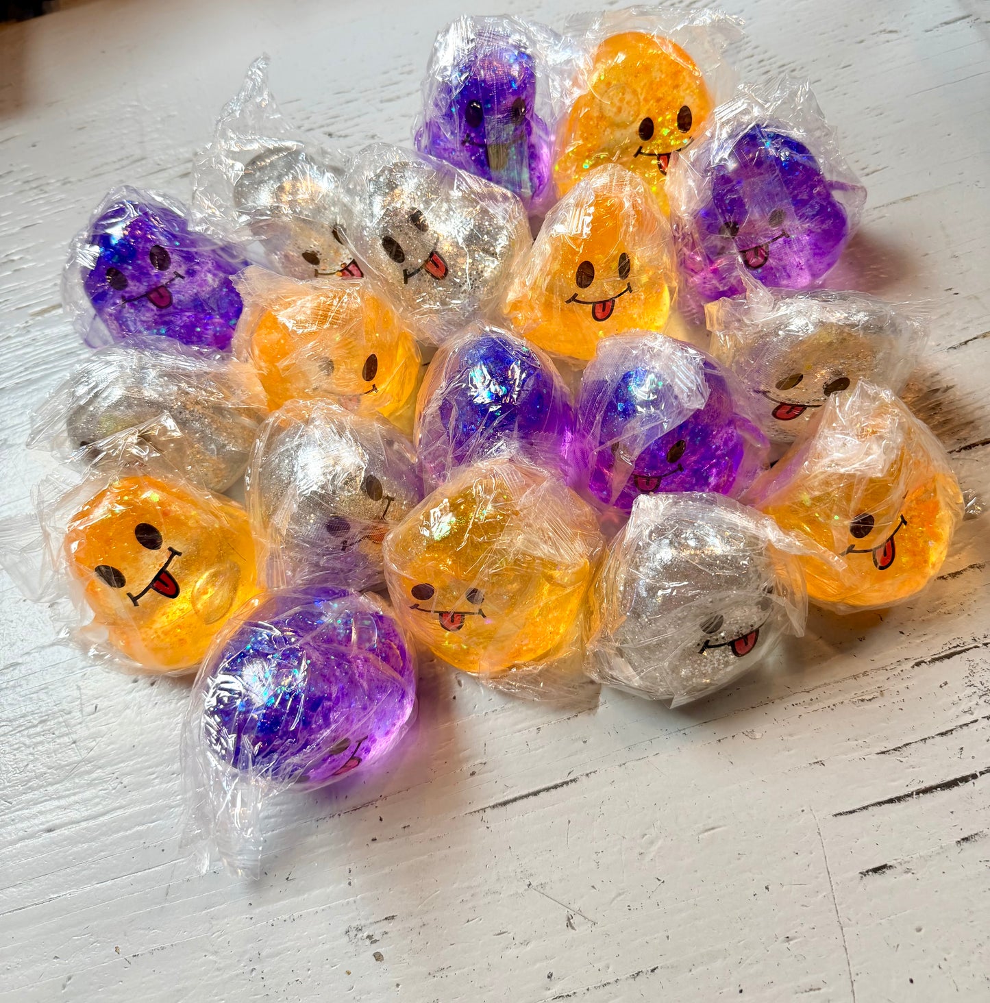 Glitter Ghost Squish - IN STOCK