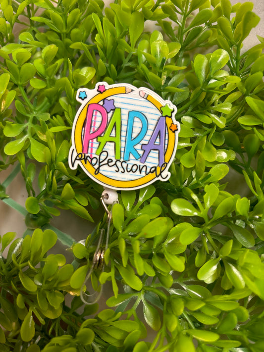 Para Professional Badge Reel