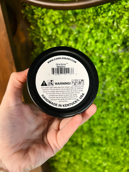 Candleberry Travel Tin - Alpine Spruce
