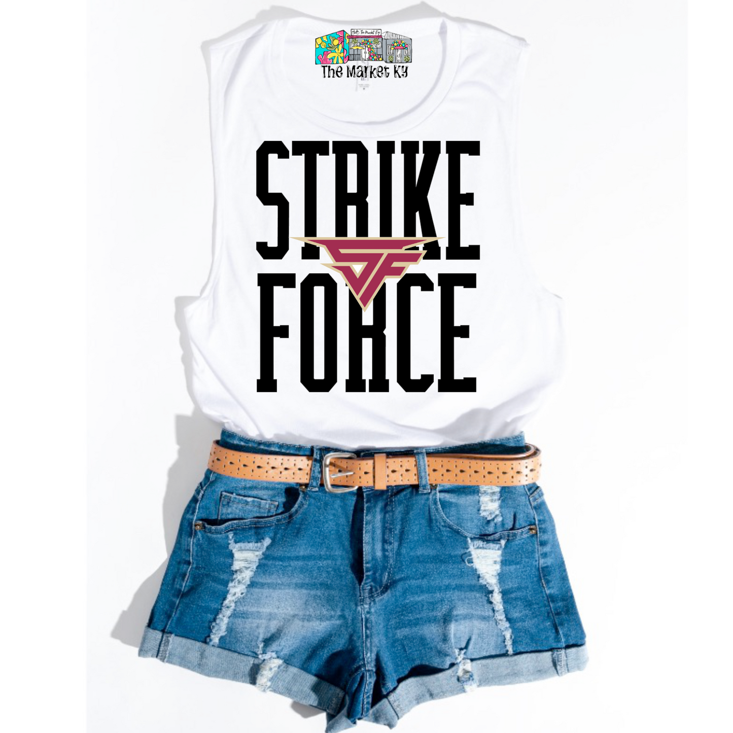 Classic Strike Force Tank - White/Black