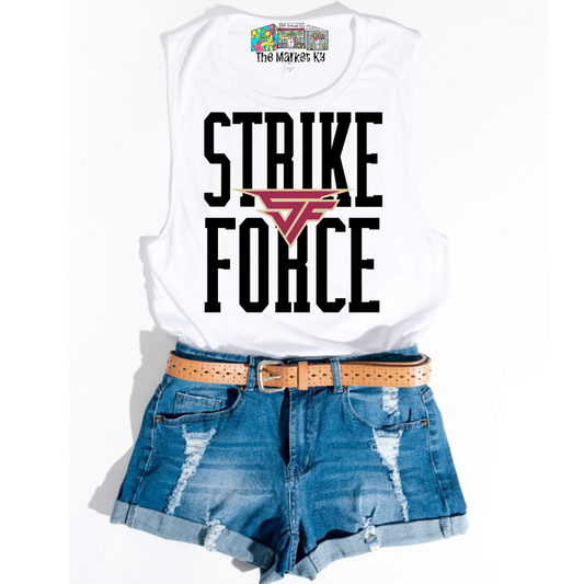 Classic Strike Force Tank - White/Black