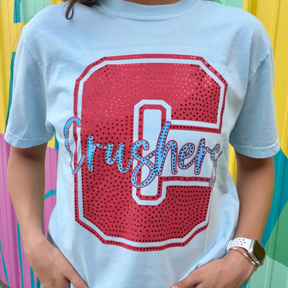 Crushers Spangled Comfort Colors Tee