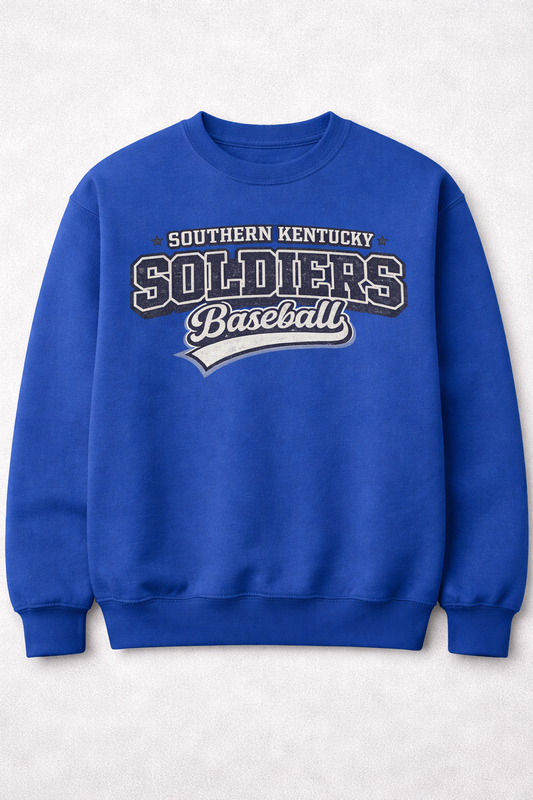SOKY Soldiers Baseball Sweatshirt - Royal