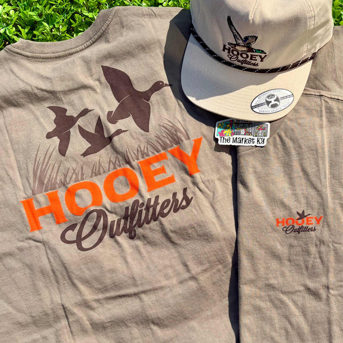 Decoy Hooey Outfitters Tee- Olive w/ Bird Logo