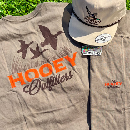 Decoy Hooey Outfitters Tee- Olive w/ Bird Logo