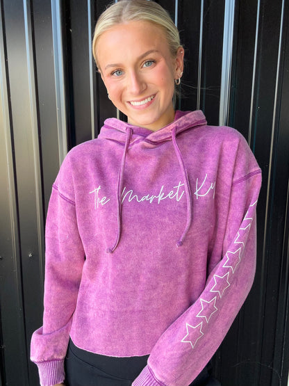 TMK Logo Cropped Sweatshirt- Star Power