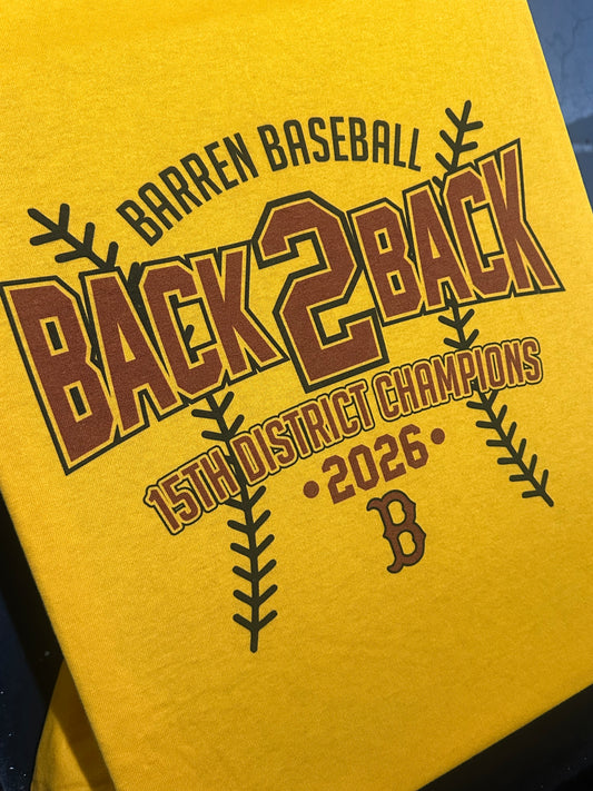 2026 Baseball District Champs Shirt