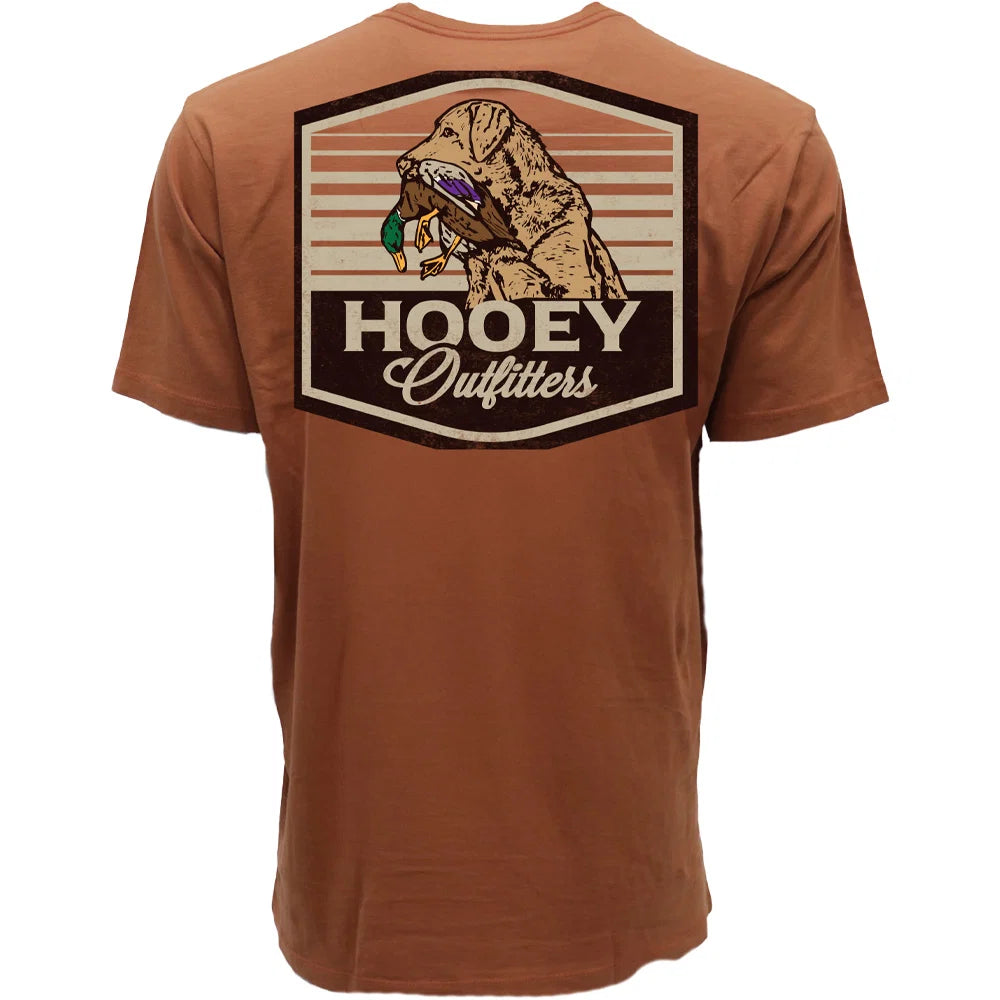 Hooey Outfitters Toller Youth Tee Rust w/ Bird Dog Logo