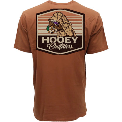 Hooey Outfitters Toller Youth Tee Rust w/ Bird Dog Logo