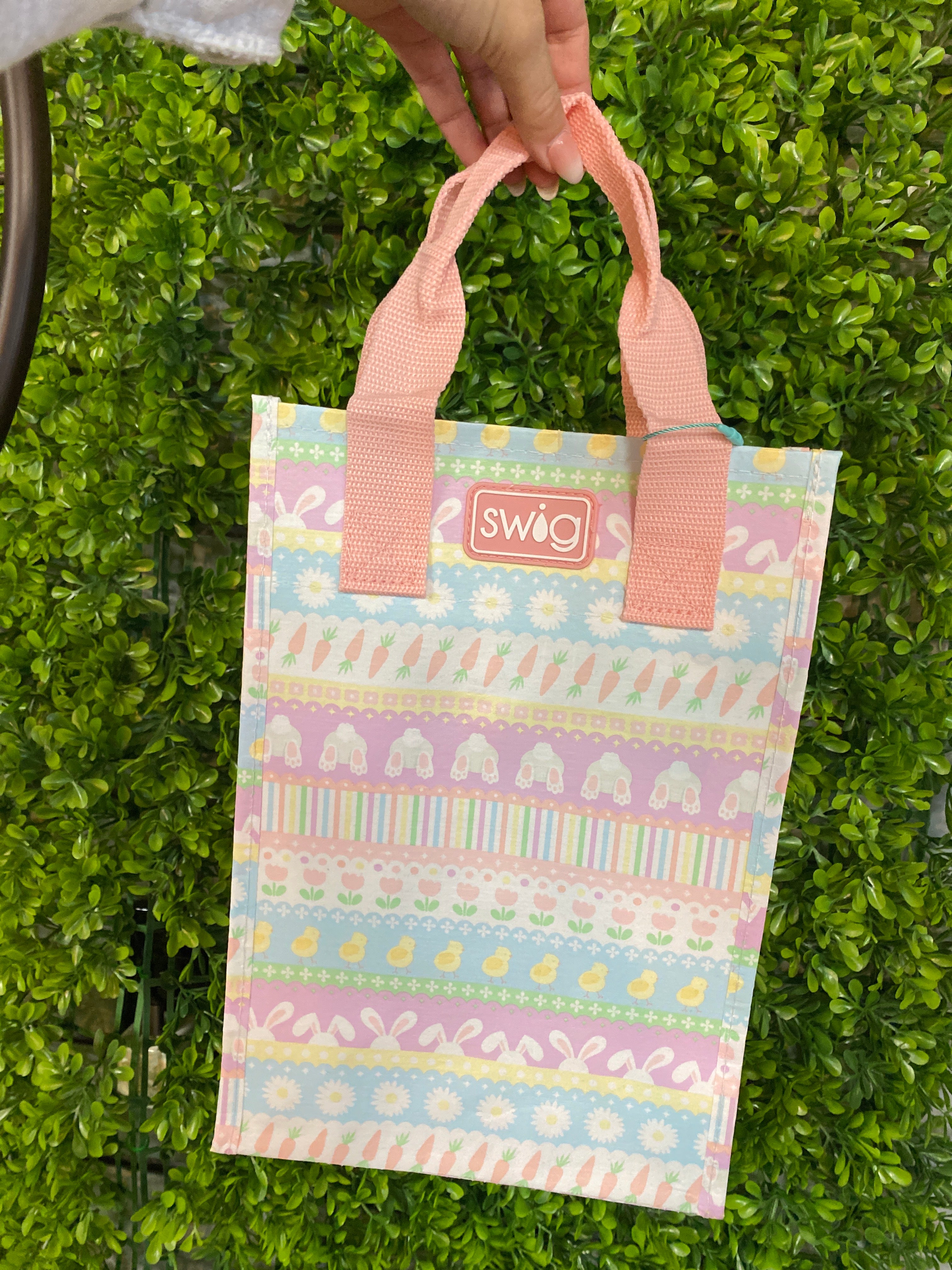 Bunny Trail Mini Reusable Bag - Thumbnail 2