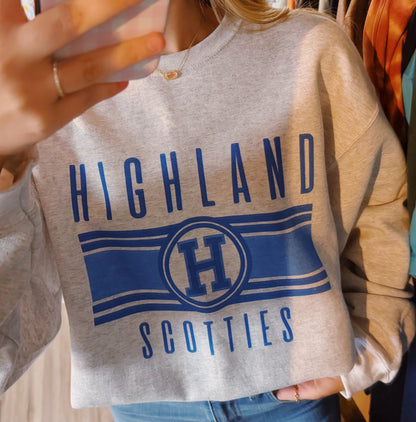 Highland Scotties Crewneck