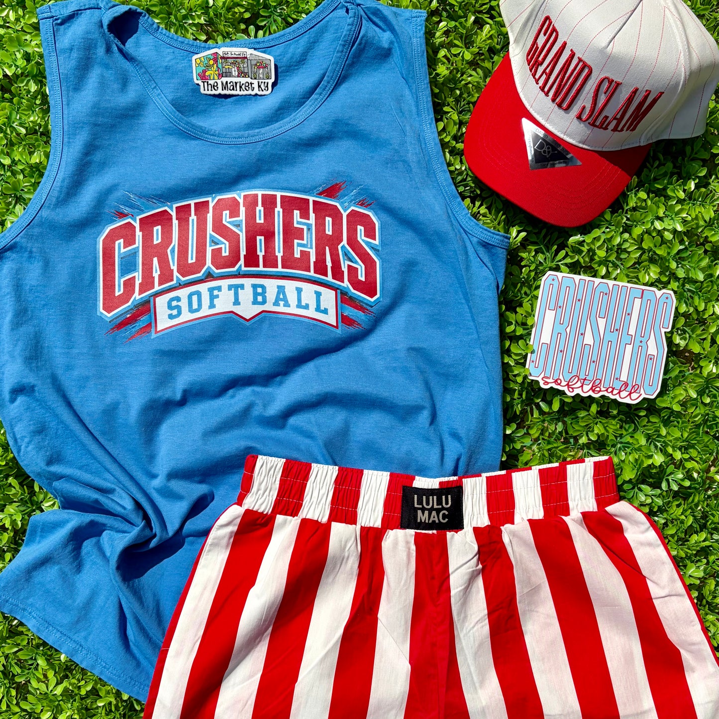 Crushers Softball Comfort Colors Tank