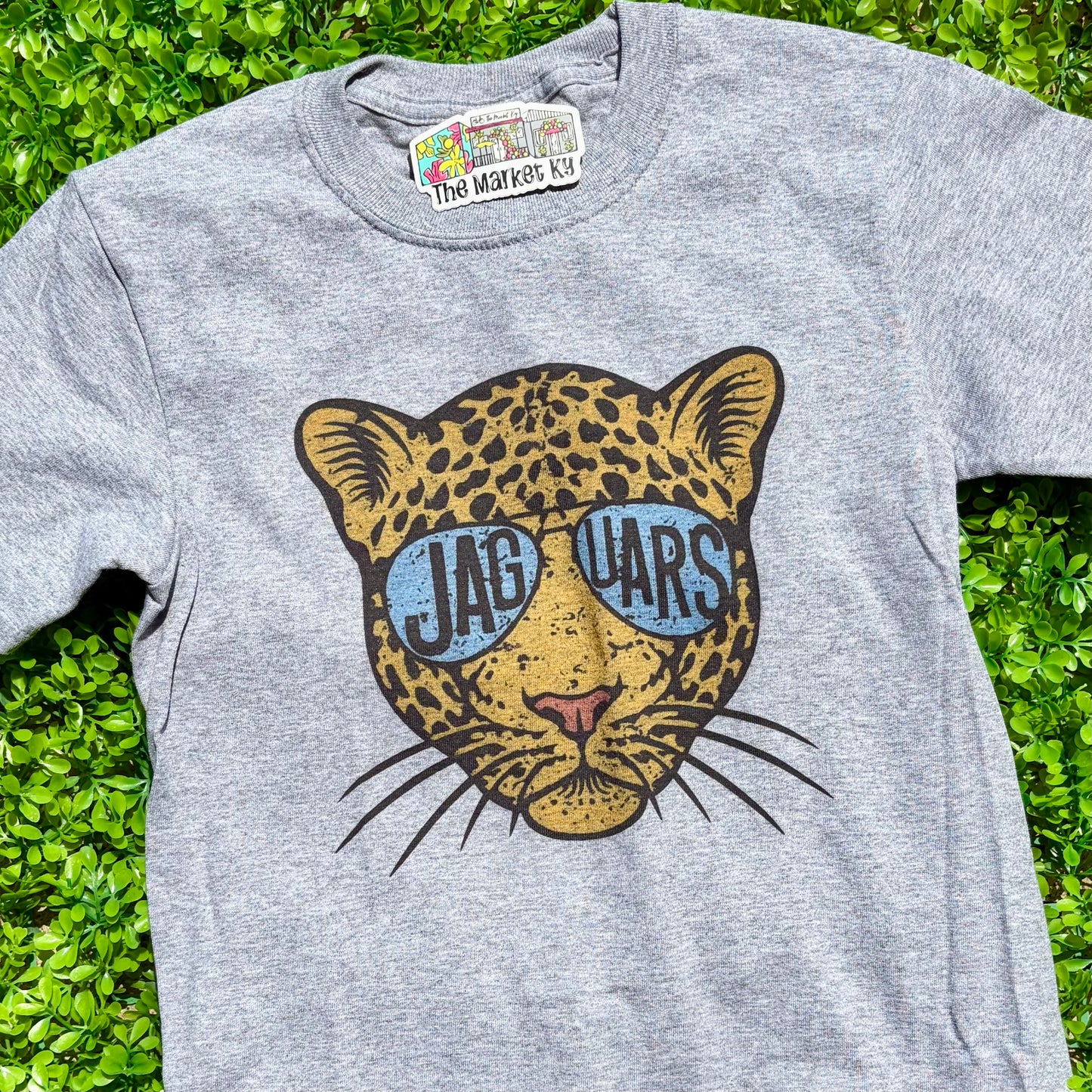 Jaguar in Aviators Tee (Youth & Adult)