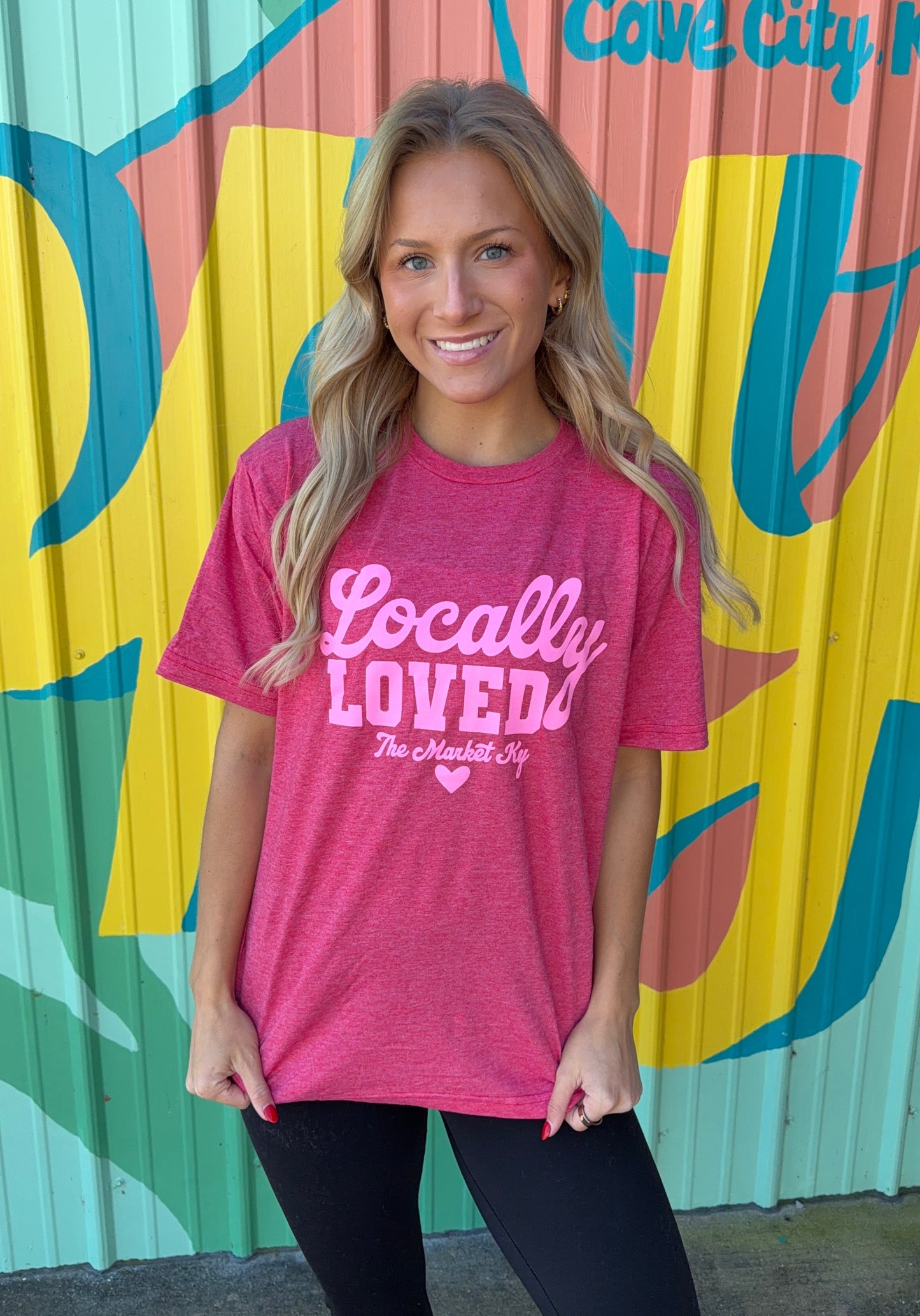 Locally Loved Red Tee