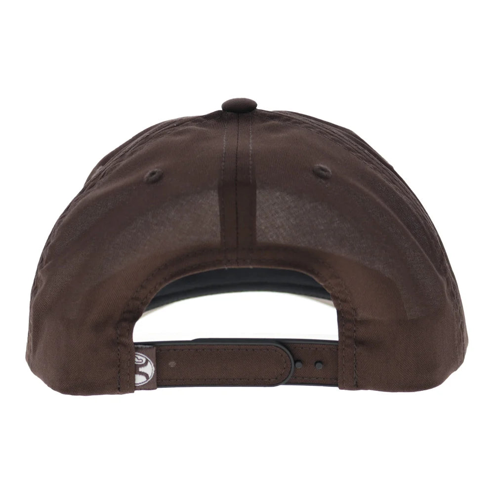 Hooey Cheyenne Men’s Hat - Brown with Blue/White Patch