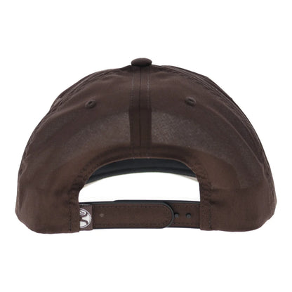 Hooey Cheyenne Men’s Hat - Brown with Blue/White Patch
