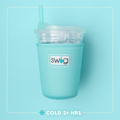Gameday Gingham Red + Black Swig Iced Cup Coolie (Small)