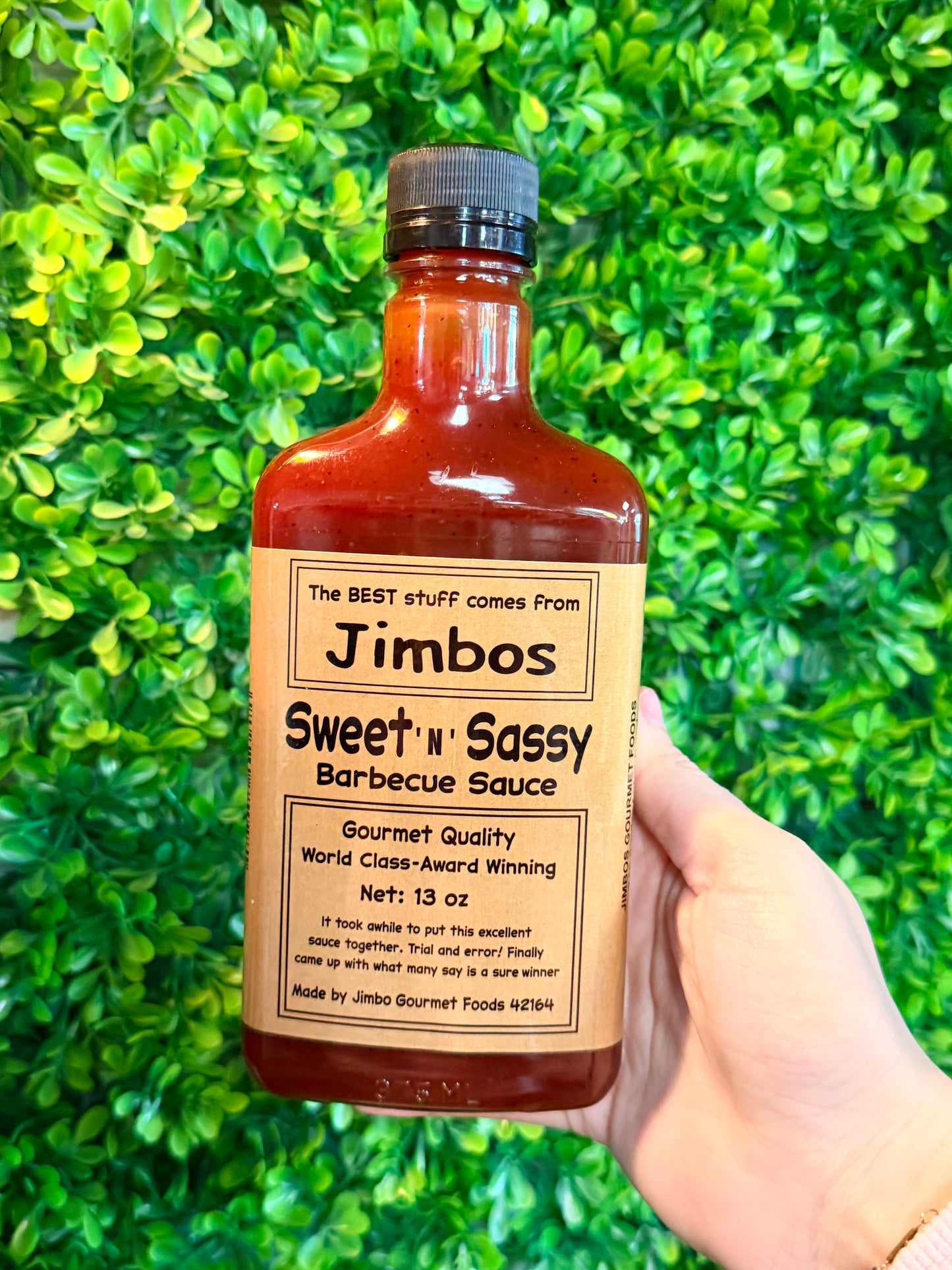 Jimbos Sweet & Sassy Barbecue Sauce