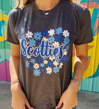 Scottie Floral Tee (Youth & Adult)