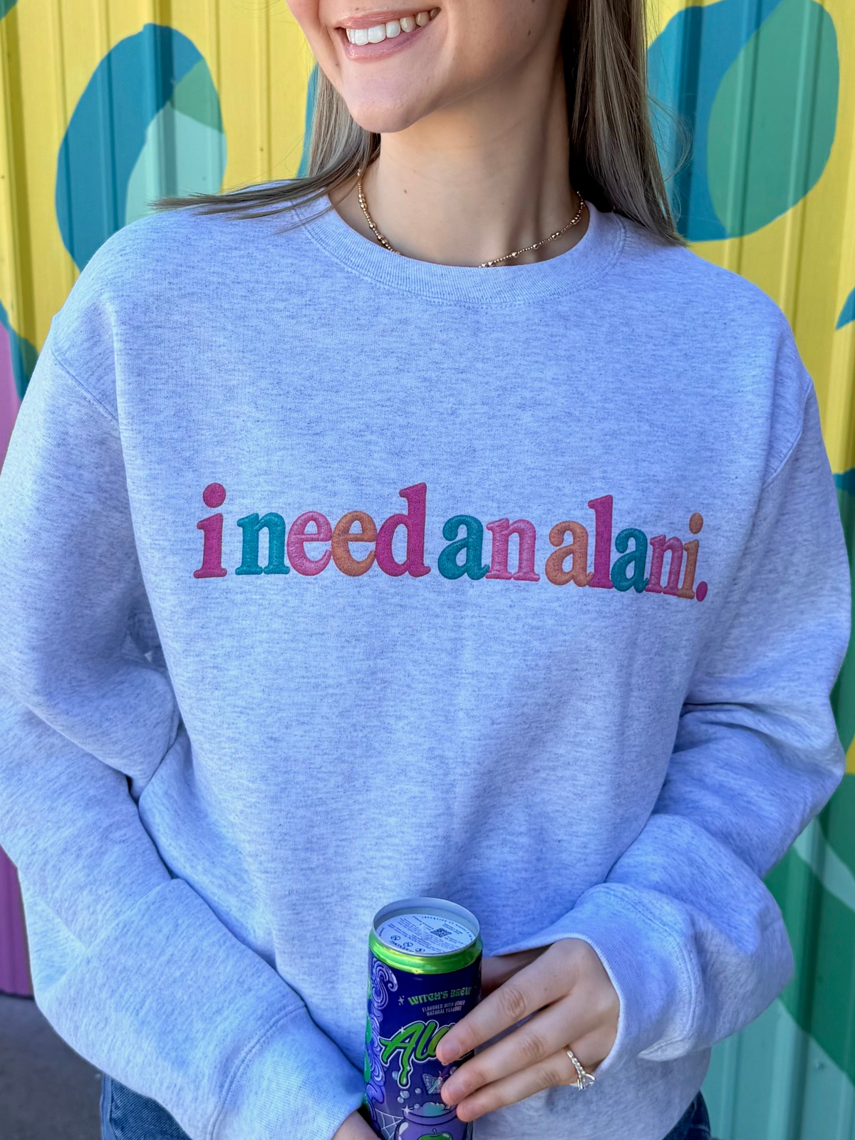 I Need An Energy Drink Sweatshirt Crewneck