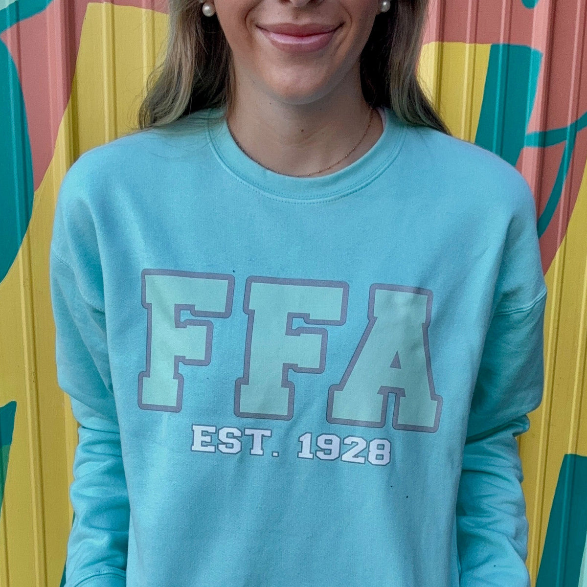 Officially Licensed FFA Sweatshirt - Teal