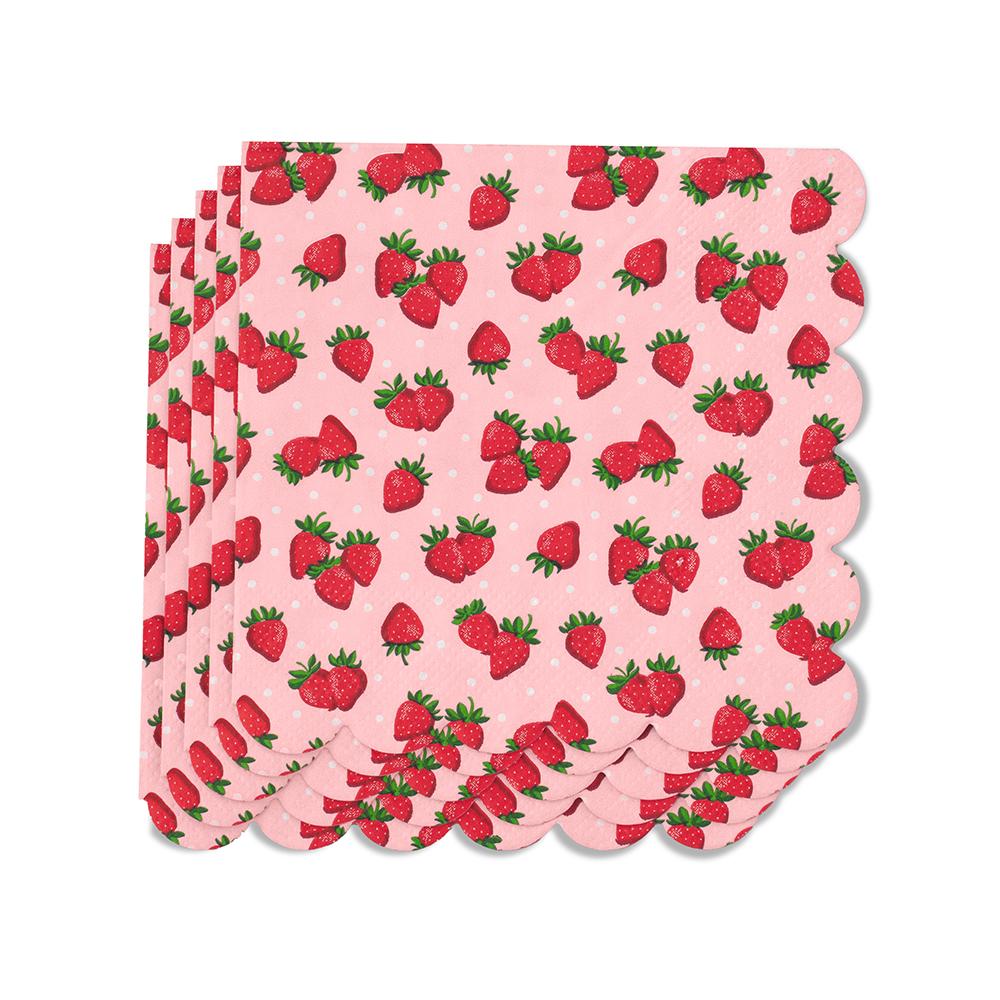 Strawberry Shortcake Swig Cocktail Napkins