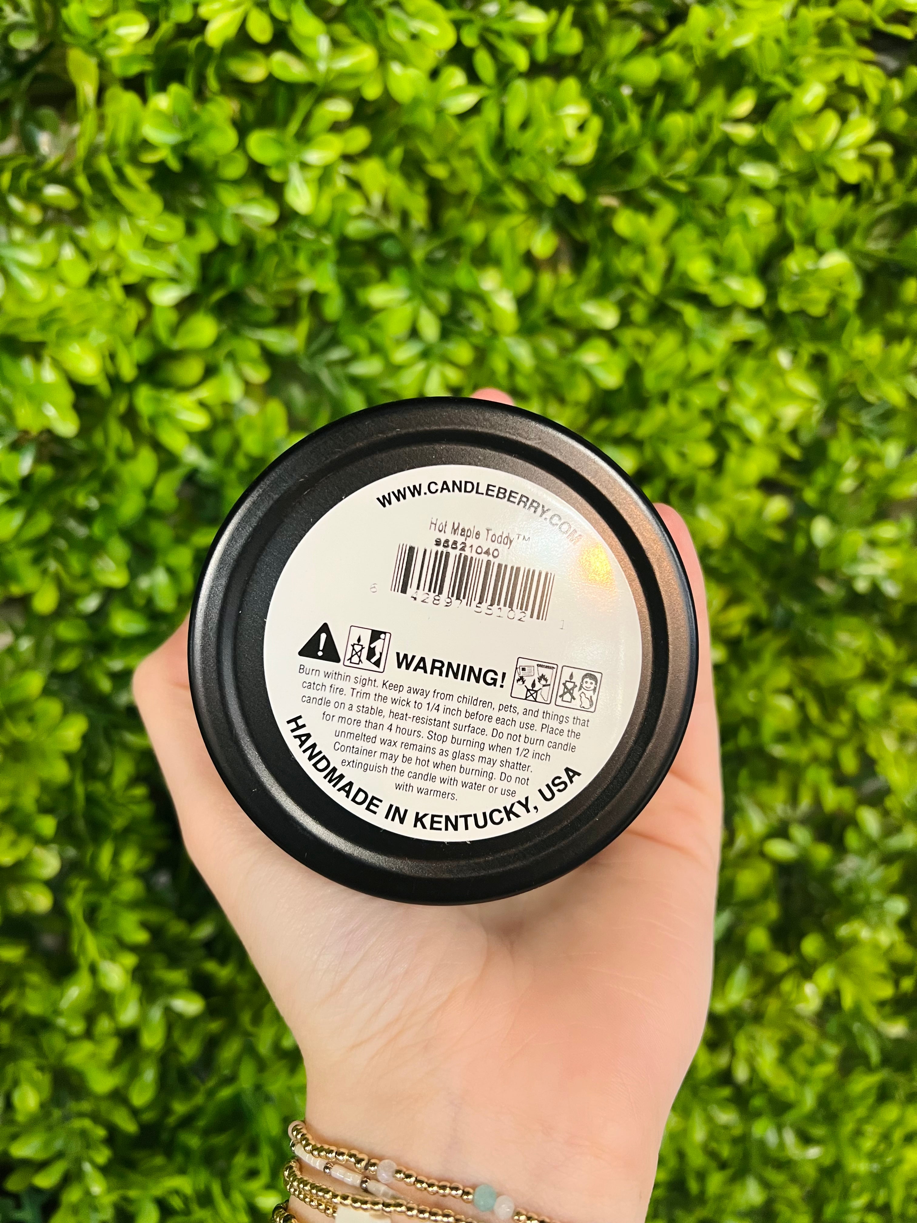 Hot Maple Toddy Candleberry Nouveau Travel Tin Candle - Thumbnail 4