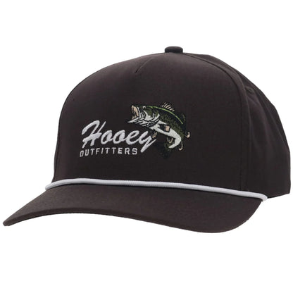 Hooey Outfitters Men’s Hat - Bass 5-Panel Full Surround Brown Snapback