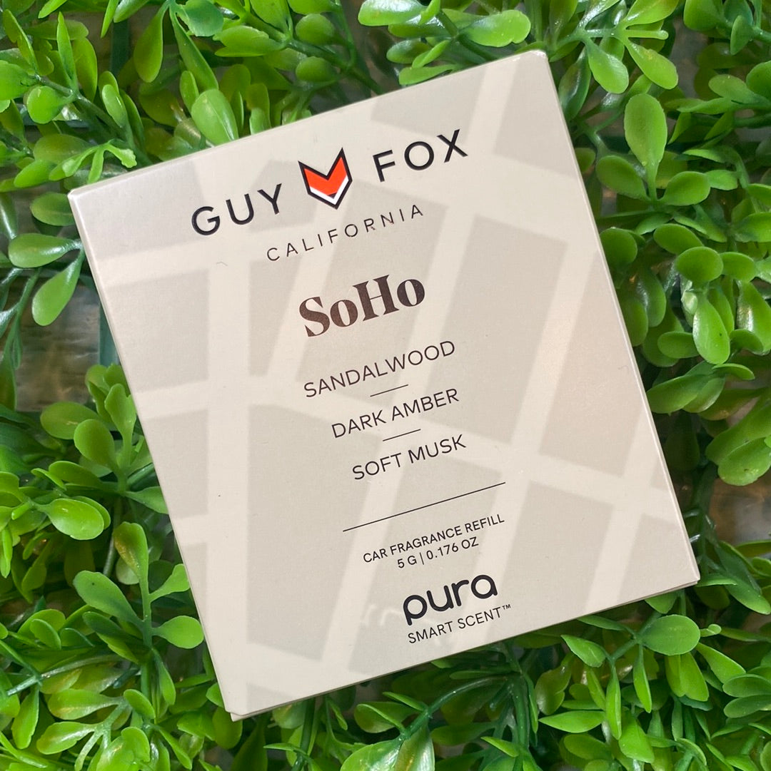 Pura Car Fragrance Refill Guy Fox SoHo