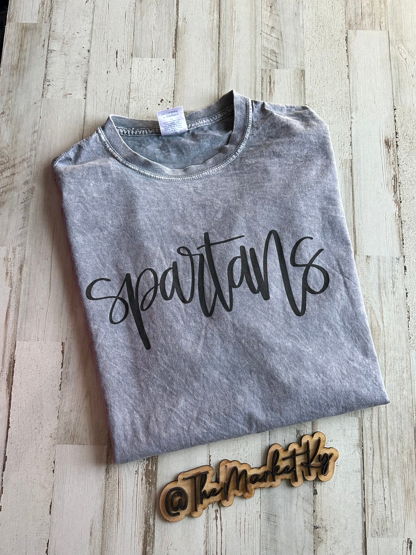 Spartans Script Tee