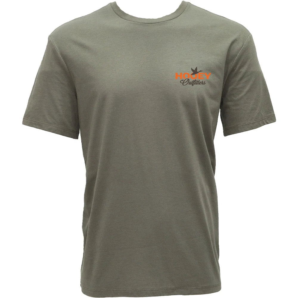 Decoy Hooey Outfitters Tee- Olive w/ Bird Logo