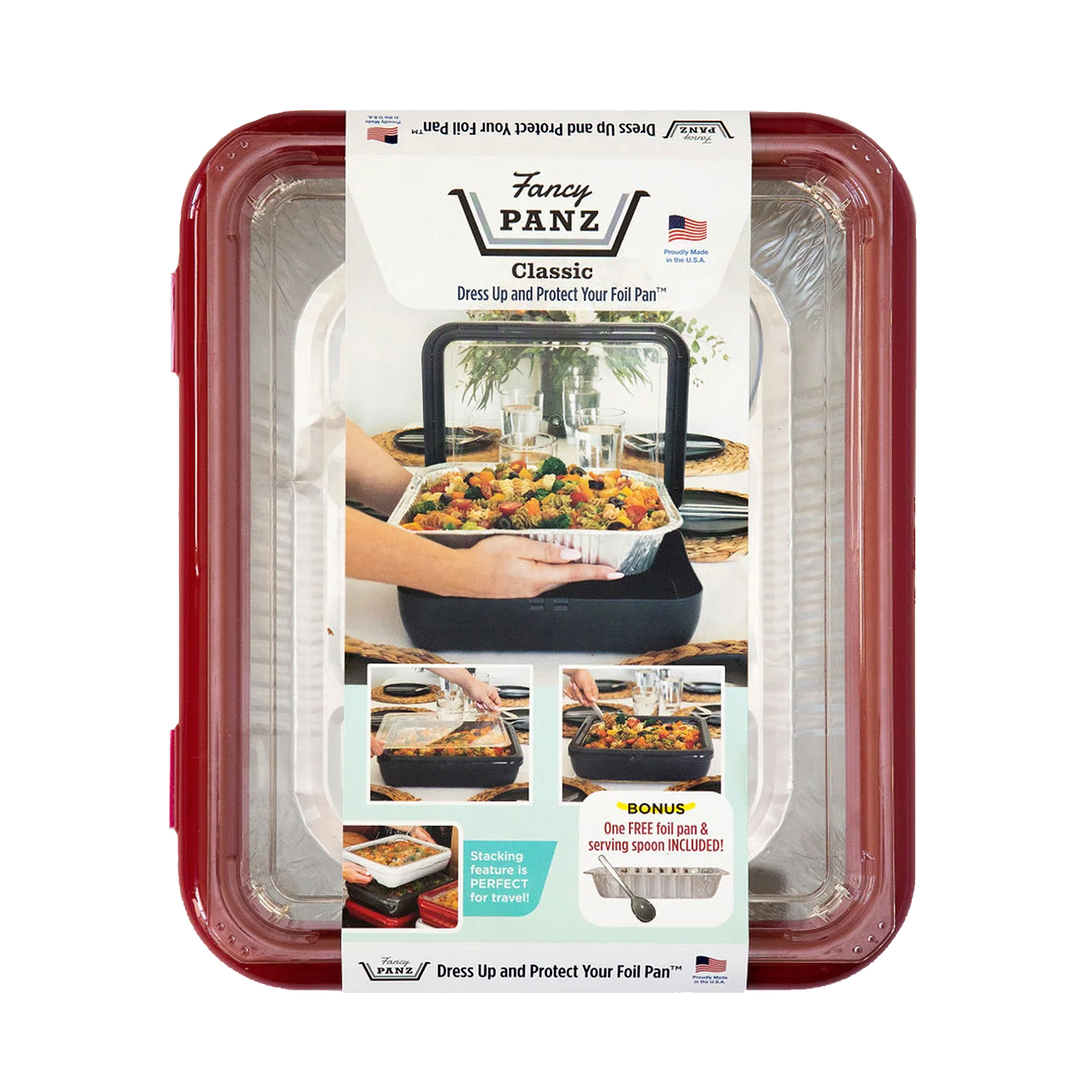 Fancy Panz Classic Set Pan Frame w/ Lid & Serving Spoon - Thumbnail 2